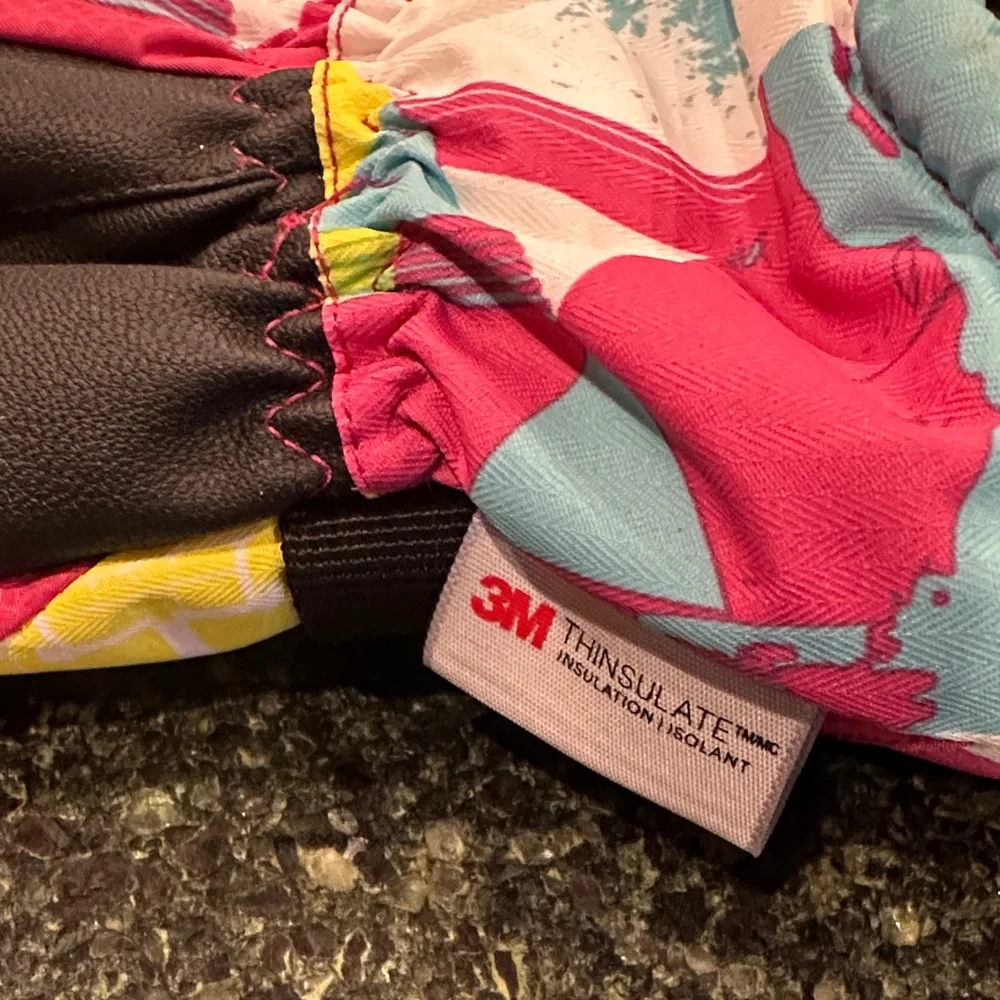 Kids Thinsulate 3M Winter ski snow Gloves sz 7-8 ANQIER new NWT
